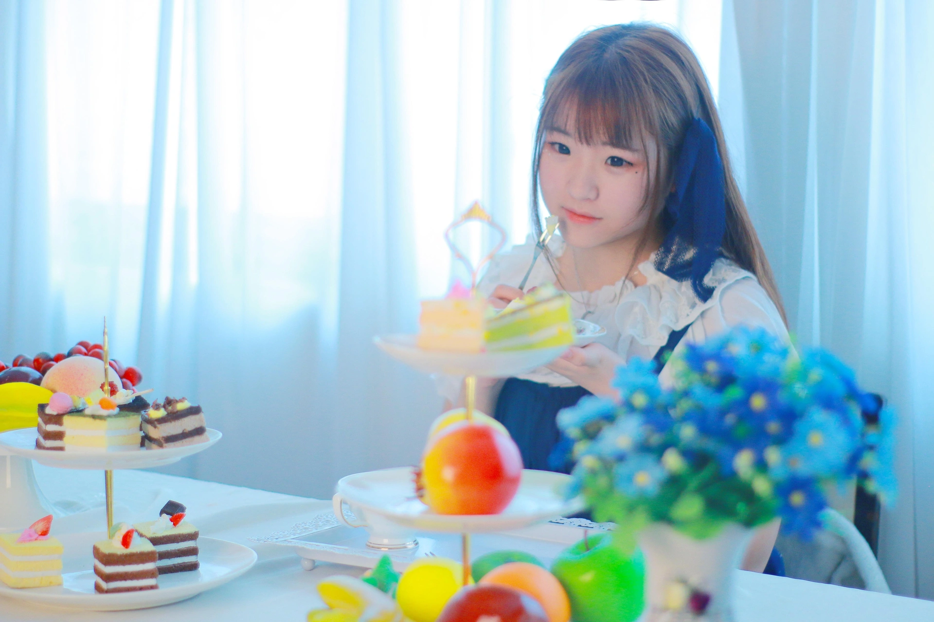 夏柠柠 - NO.32 LOLITA日常星空小裙子 2